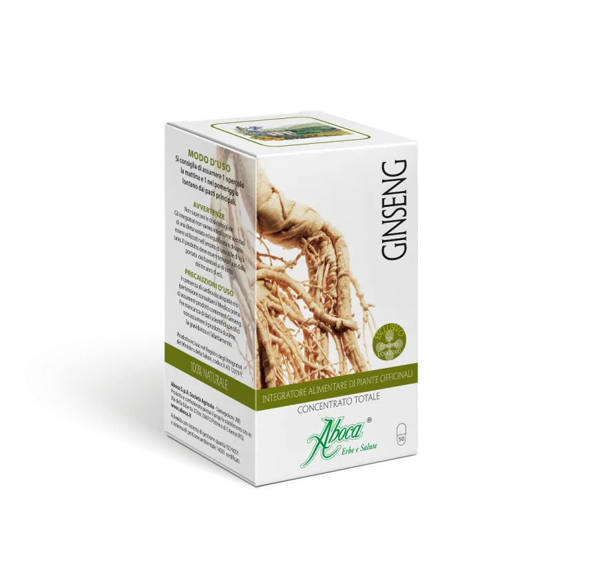 Aboca Ginseng Concentrato Totale 50 Opercoli