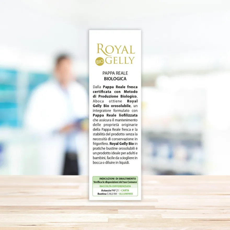 Aboca Royal Gelly Bio 16 Bustine Orosolubili