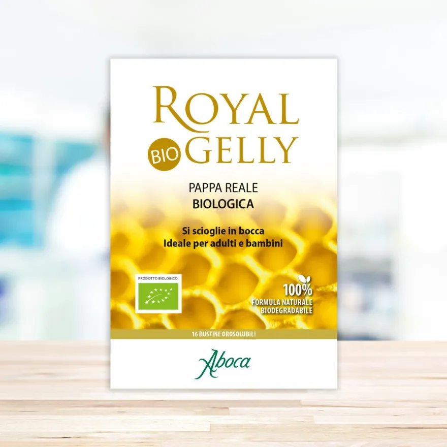 Aboca Royal Gelly Bio 16 Bustine Orosolubili
