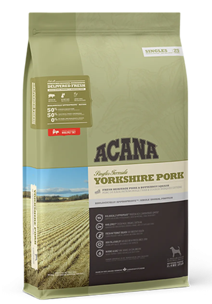 Acana Adult Yorkshire Pork Crocchette Maiale Per Cane Sacco 2kg