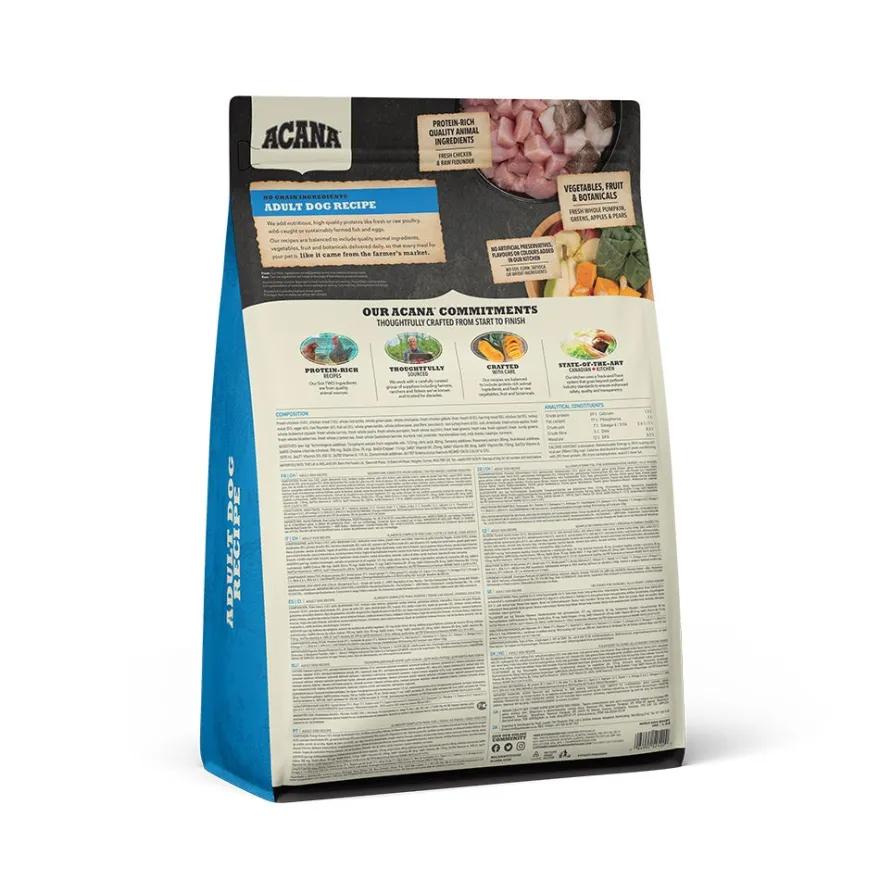 Acana Cane Adult Dog Crocchette Pollo e Passera del Pacifico Sacco 2kg