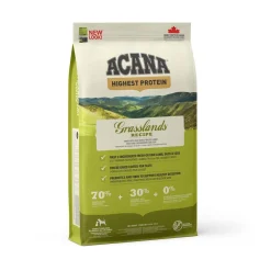Acana Cane Grasslands Highest Protein Crocchette Agnello e Anatra Sacco 11,4kg