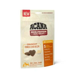Acana Cane High Protein Dog Treats Crunchy Ricetta Fegato di Tacchino Busta 100g