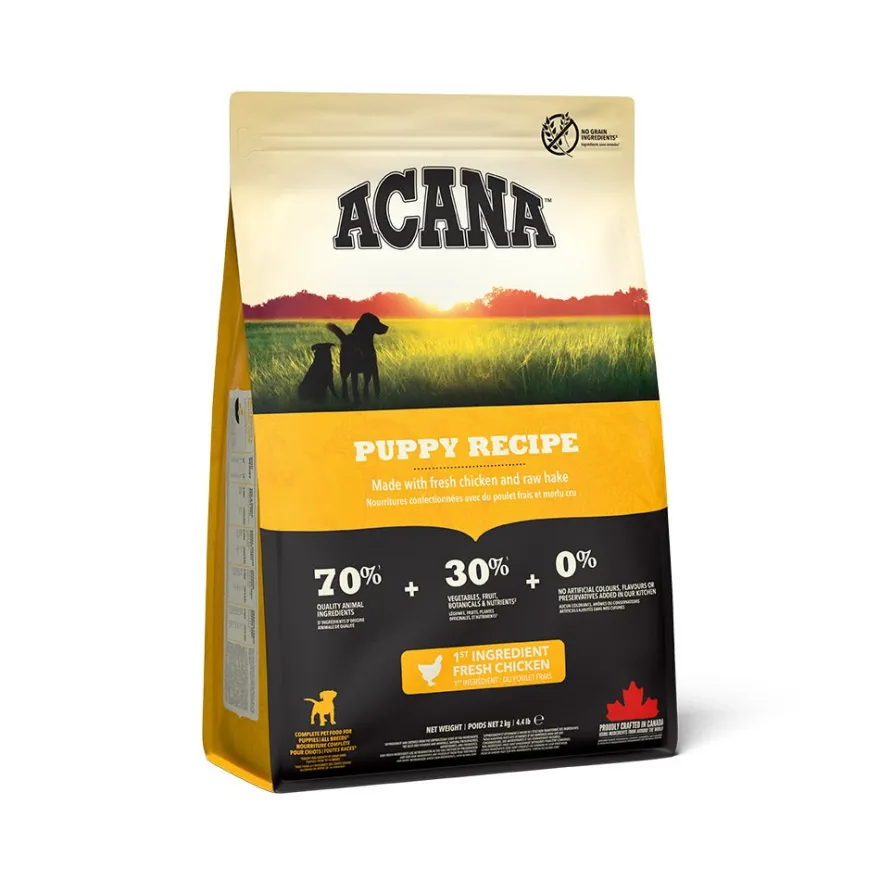 Acana Cane Puppy Crocchette Pollame e Passera del Pacifico Sacco 2kg