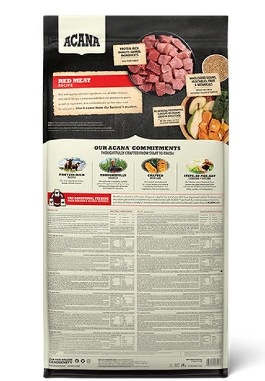Acana Dog Classic Red Cibo Per Cani 9,7kg