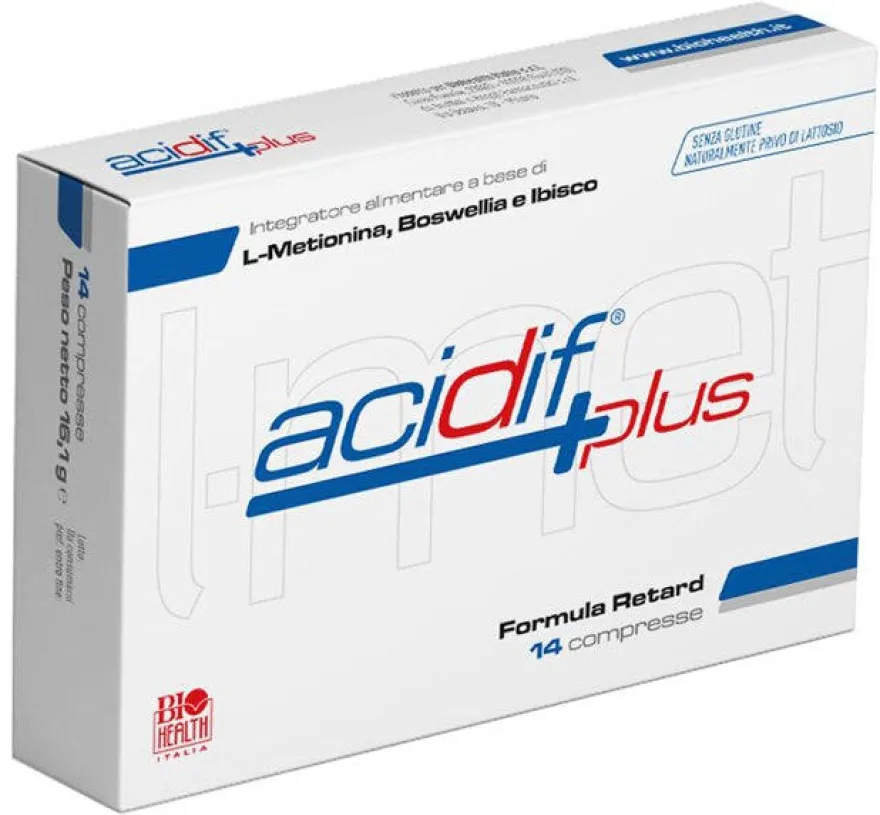 Acidif Plus 14 Compresse - Integratore per Benessere Urinario