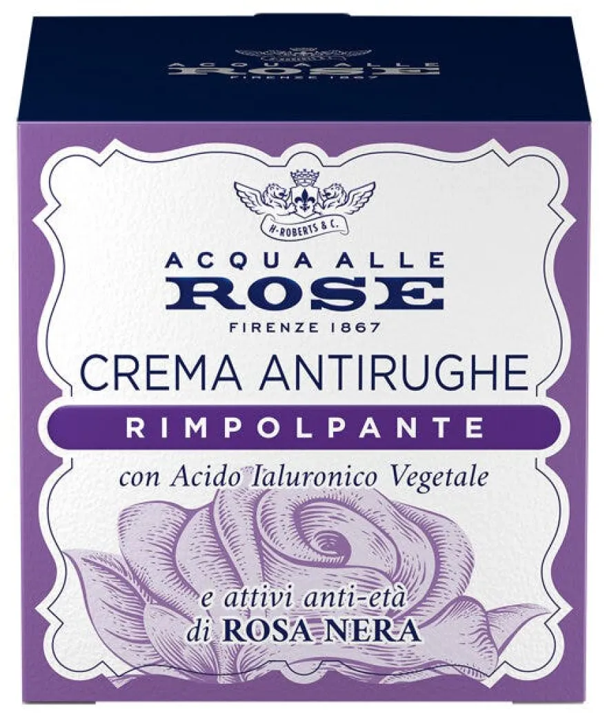 Acqua Alle Rose Crema Viso Antirughe Rimpolpante 50ml