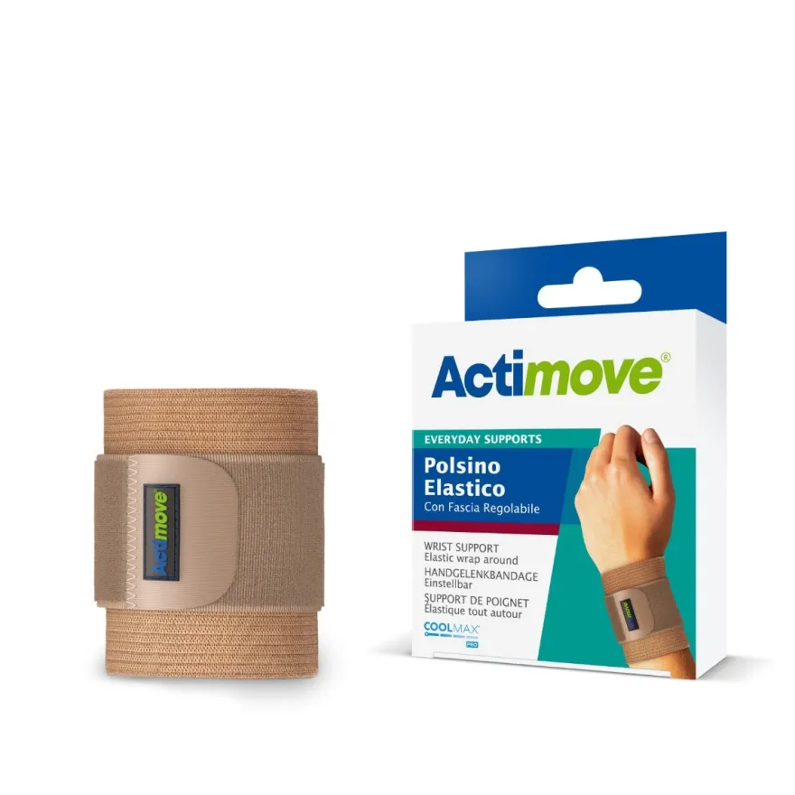 Actimove Polsino Elastico Con Fascia Regolabile