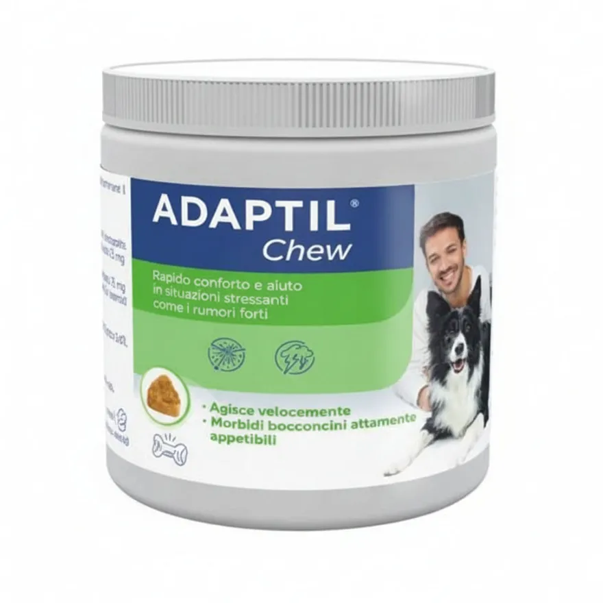 Adaptil Chew Mangime Complementare Calmante Per Cani 30 Bocconcini
