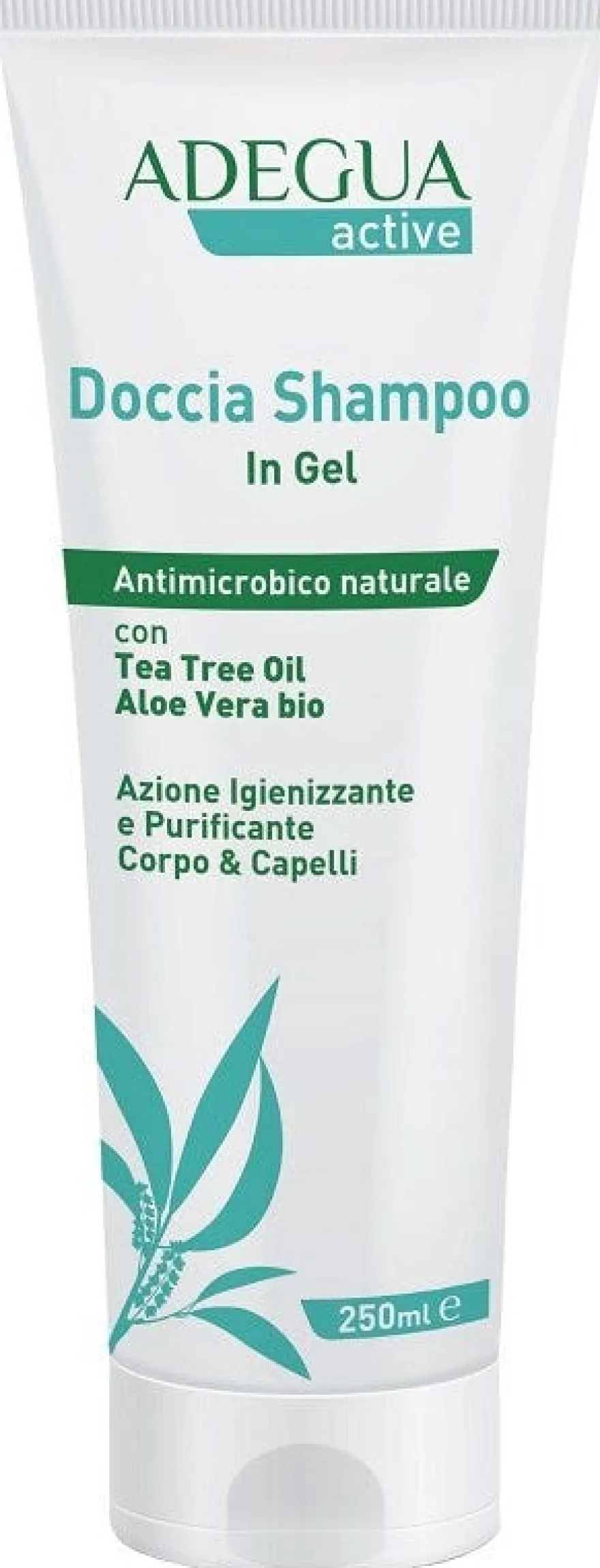 Adegua Active Tea Tree Gel Doccia Shampoo 250ml