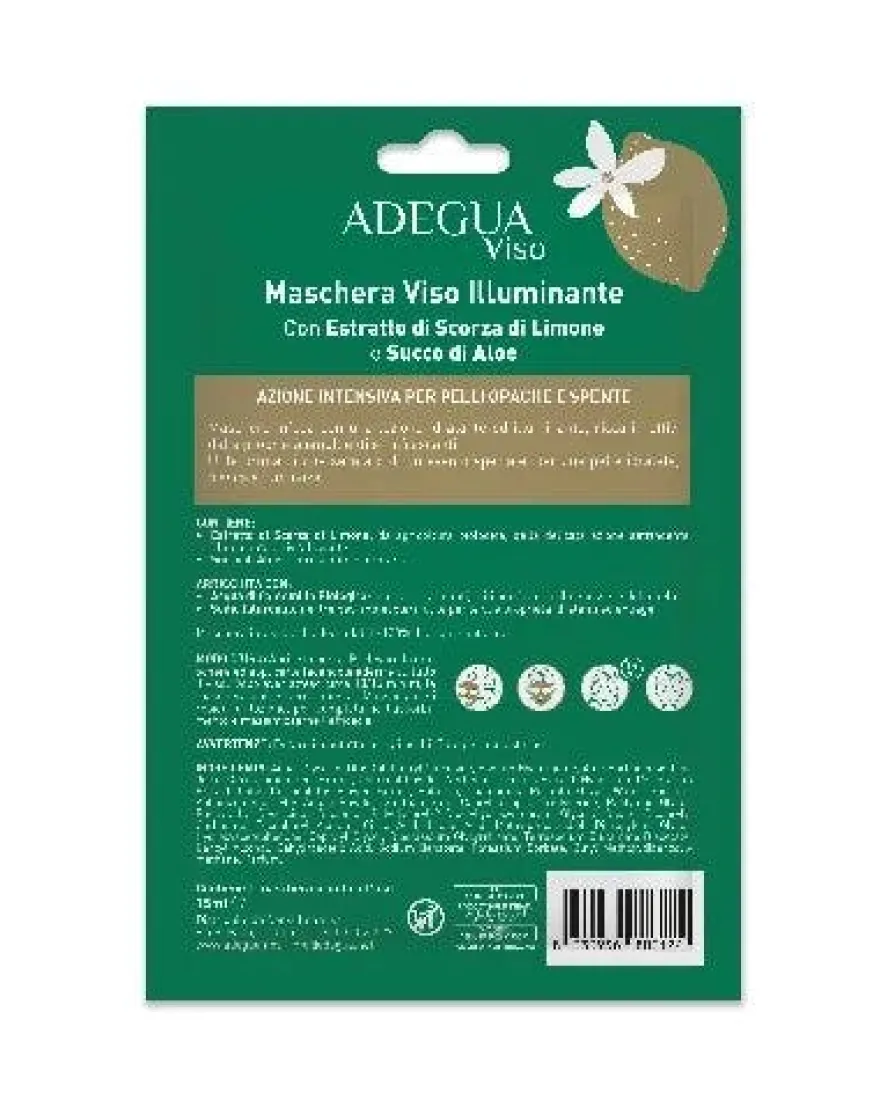 Adegua Maschera Viso Illuminante 1Pezzo