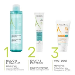 A-Derma Biology Ac Acqua Micellare Detergente Purificante Anti-imperfezioni 200ml
