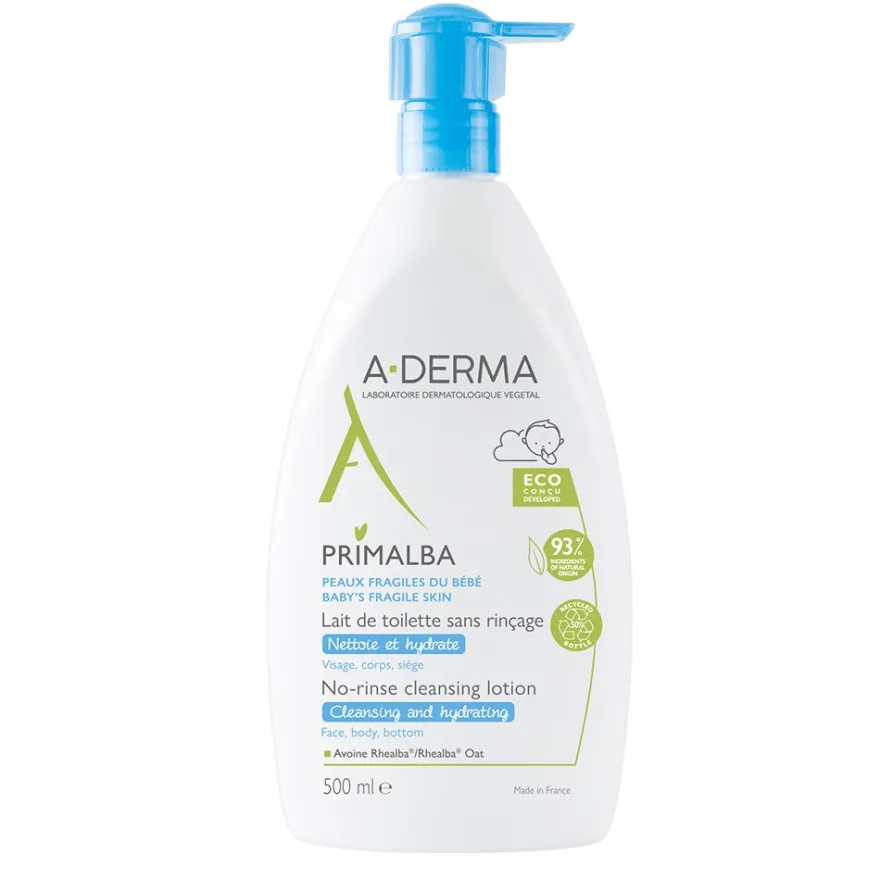 A-Derma Primalba Latte Detergente Senza Risciacquo 500ml