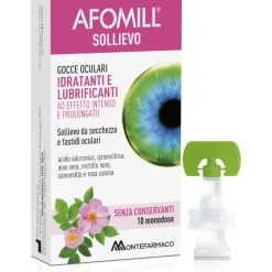 Afomill Sollievo Gocce Oculari Occhi 10x0,5ml