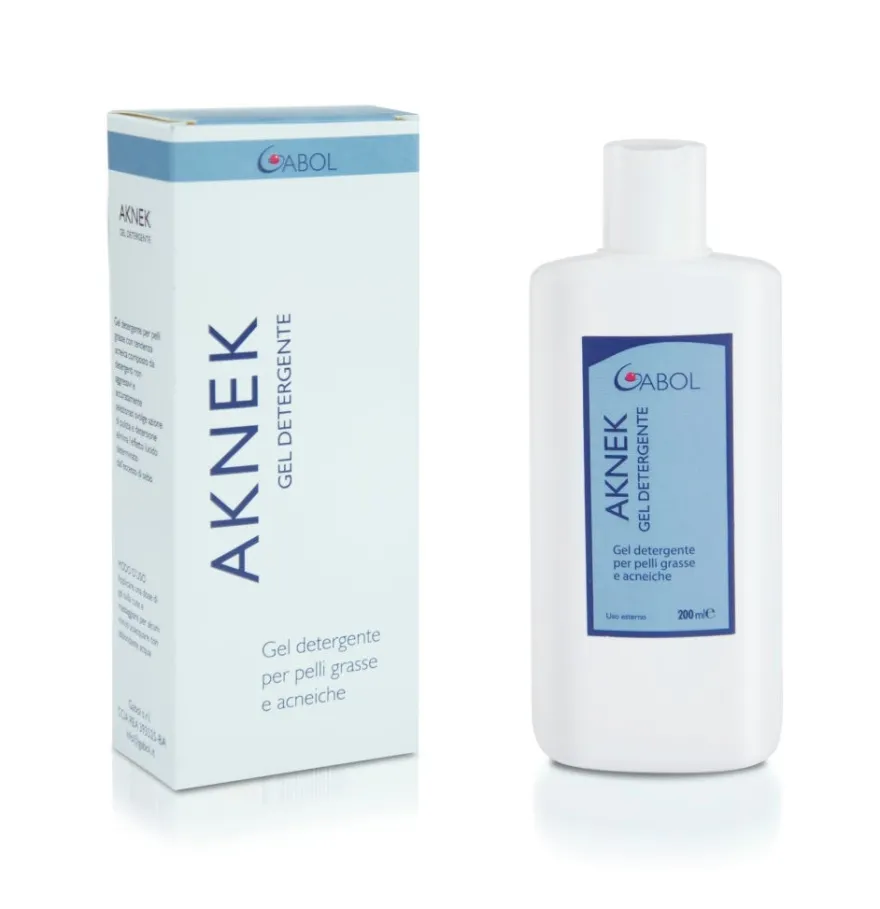 Aknek Gel Detergente per Pelli Grasse 200 ml
