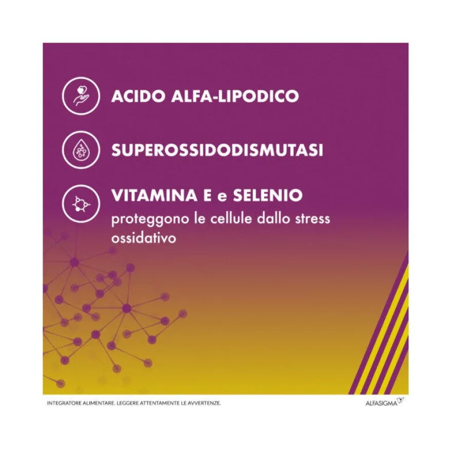 AlaSod 20 Compresse - Integratore Antiossidante Potente