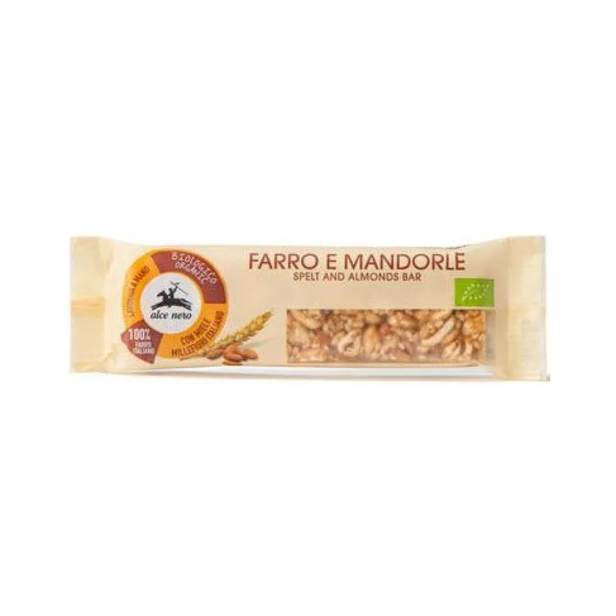 Alce Nero Barretta Farro E Mandorle Bio 20g