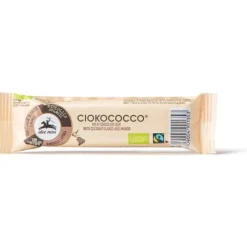 Alce Nero Barretta Ripiena Al Cocco E Mango Ricoperta Di Cioccolato Al Latte Bio 33g