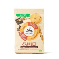 Alce Nero Frollini Di Grano Cappelli Con Gocce Di Cioccolato Bio 250g