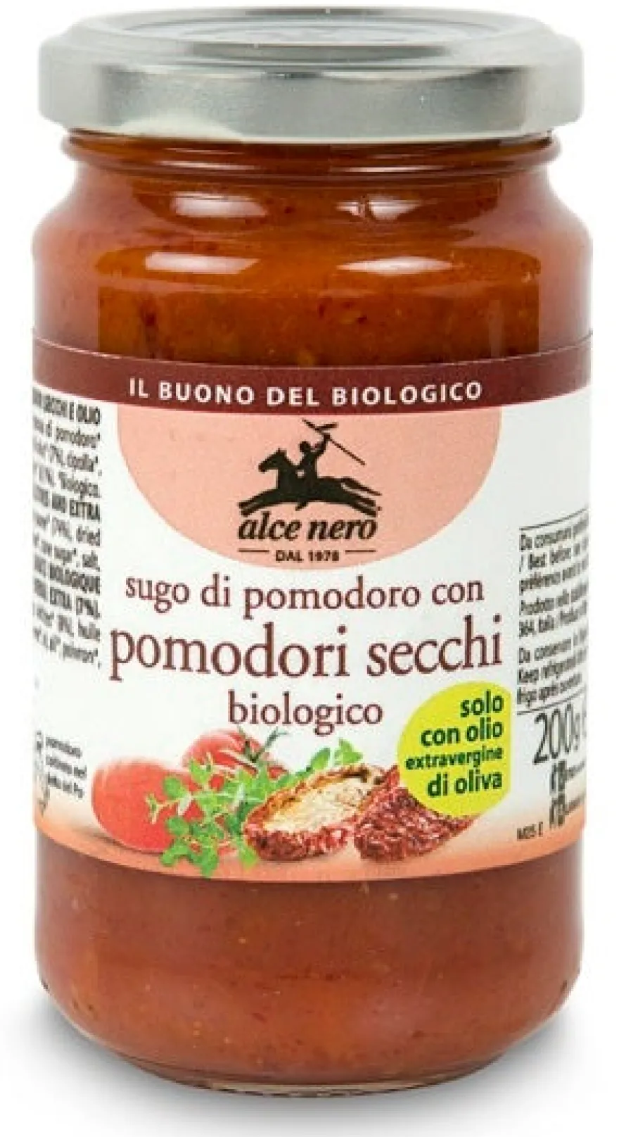 Alce Nero Salsa Pomodori Secchi Bio 200g