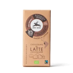 Alce Nero Tavoletta Cioccolato Latte/Nocciola 100g