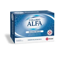Alfa Collirio Occhio Secco 20 Contenitori Monodose 0,5ml