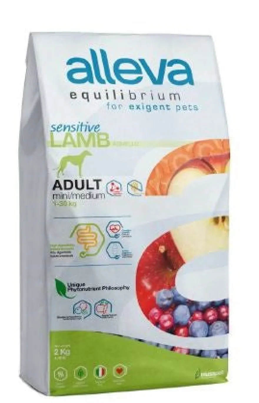 Alleva Equilibrium Dog Adult Sensitive Lamb Mini/medium 2 kg