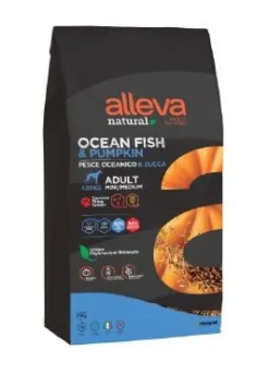 Alleva Natural Dog Adult Ocean Fish & Pumpkin Mini/medium 5 kg
