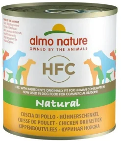 Almo Nature Cibo Umido Coscia Di Pollo Per Cani Adulti Scatoletta 280g