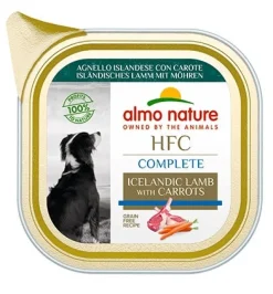 Almo Nature Complete Cibo Umido Agnello Islandese Con Carote Per Cani 85g