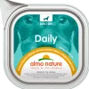 Almo Nature Daily Menù Cibo Umido Pollo/Prosciutto/Formaggio Per Cani Adulti Vaschetta 100g