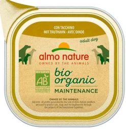 Almo Nature Daily Menu Bio Cibo Umido Tacchino Cani Adulti Vaschetta 100g