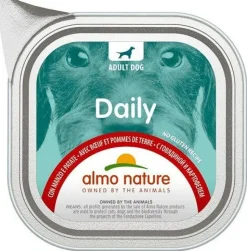 Almo Nature Daily Menu Cibo Umido Manzo E Patate Cani Adulti Vaschetta 100g