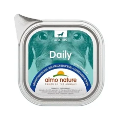 Almo Nature Daily Pesce Bianco E Riso Alimento Umido Per Cani Adulti 300g