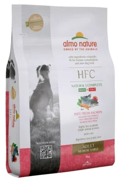 Almo Nature HFC Adult Crocchette Salmone Cani Adulti Taglia Media E Grande Sacco 8kg