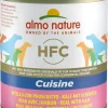 Almo Nature HFC Cuisine Cibo Umido Vitello Con Prosciutto Per Cani Adulti Scatoletta 290g