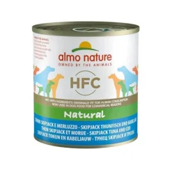 Almo Nature HFC Natural Tonno Skipjack e Merluzzo Alimento Umido Per Cani Adulti 290g