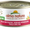 Almo Nature HFC Natural Umido Pollo Con Fegatini Per Gatti Adulti Lattina 70g