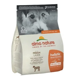 Almo Nature Holistic Maintenance Crocchette Agnello Cani Adulti Taglia Mini E Piccola Sacco 2kg