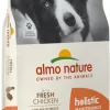 Almo Nature Holistic Maintenance Crocchette Pollo Cani Adulti Taglia Media Sacco 12kg