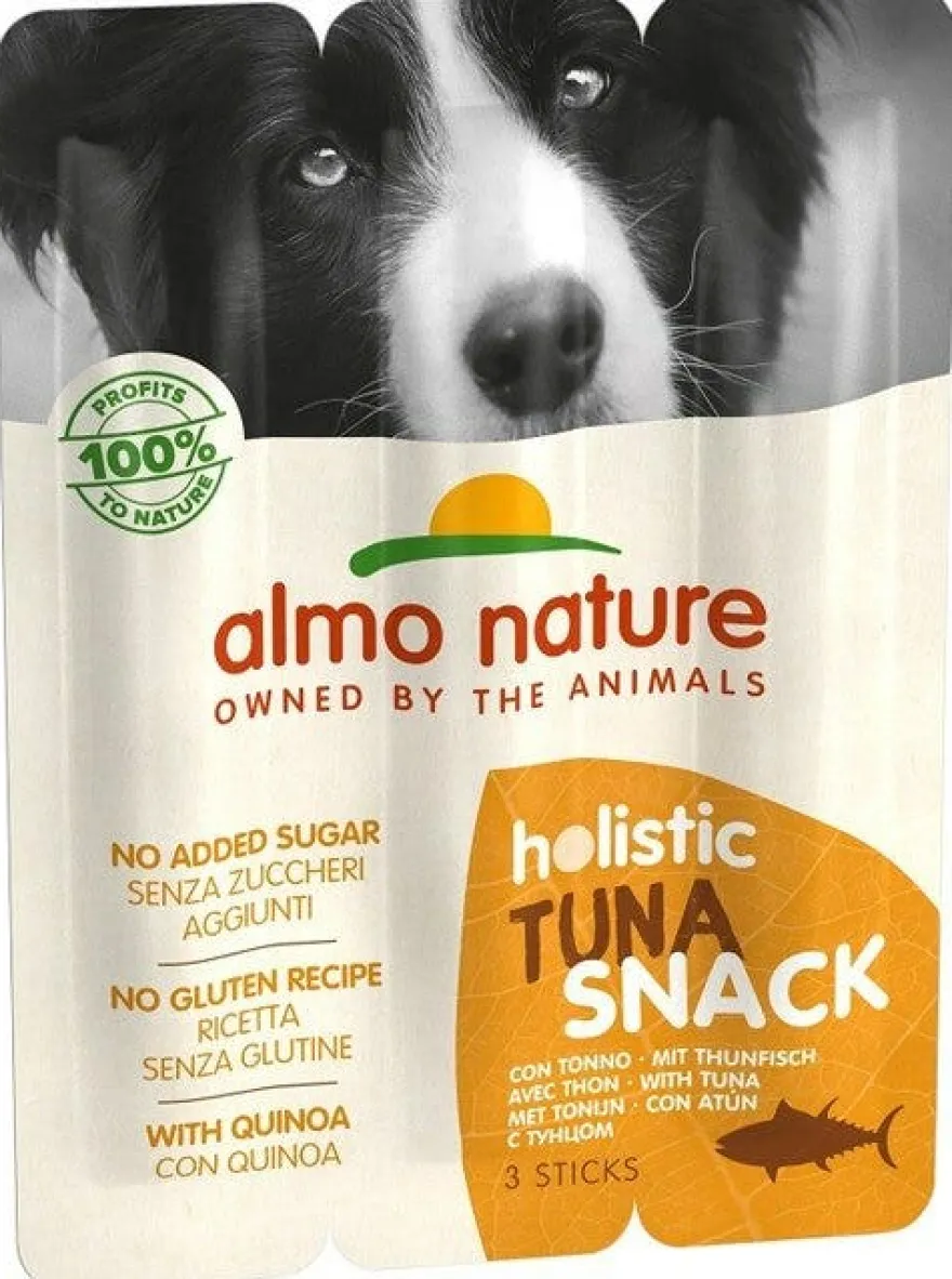 Almo Nature Holistic Snack Al Tonno Per Cani Adulti 3 Sticks Da 10g