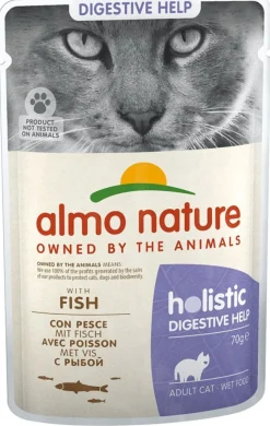 Almo Nature Intestinal Help Cibo Umido Con Pesce Per Gatti Adulti 70g