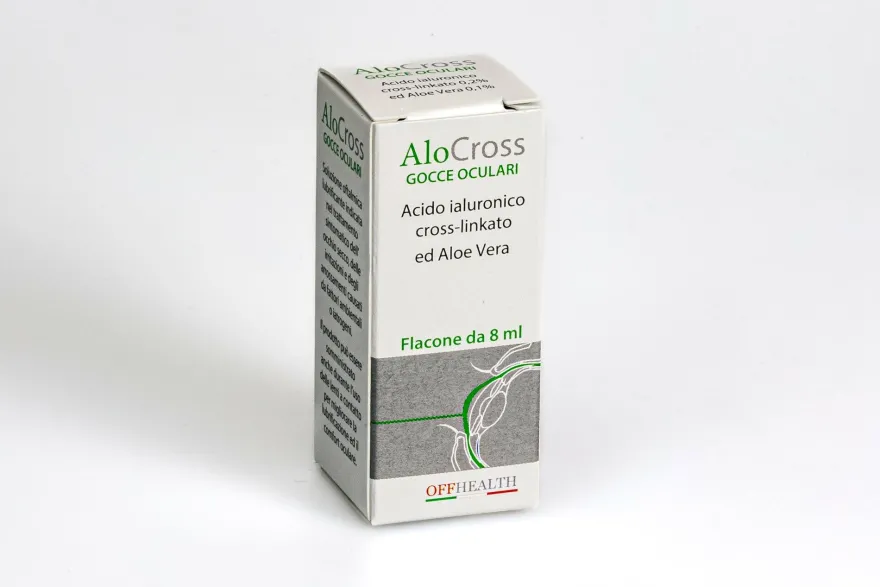 ALOCROSS GEL gocce oculari flacone 8 ml
