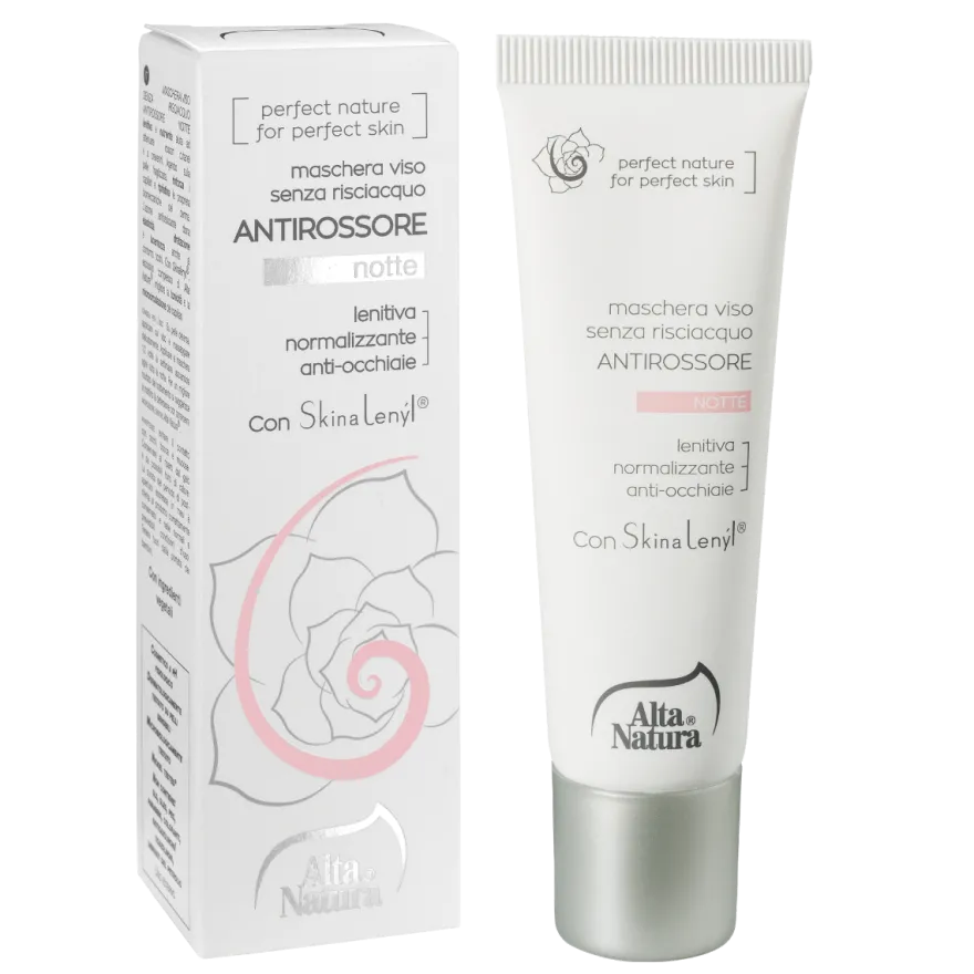 Alta Natura Maschera Viso Senza Risciacquo Antirossore Notte 30ml