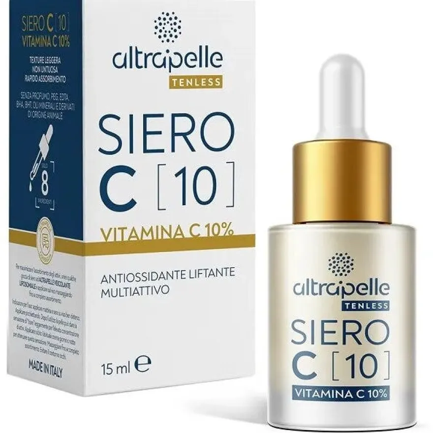 Altrapelle Tenless Siero Viso C10 Vitamina C 15ml