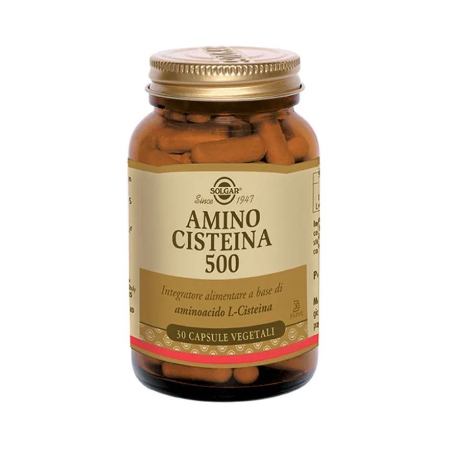 Amino Cisteina 500 Solgar 30 Capsule