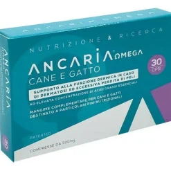 Ancaria Omega Mangime Complementare Per Cani E Gatti 30 Compresse