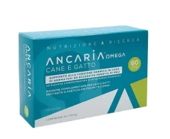 Ancaria Omega Mangime Complementare Per Cani/Gatti 60 Compresse