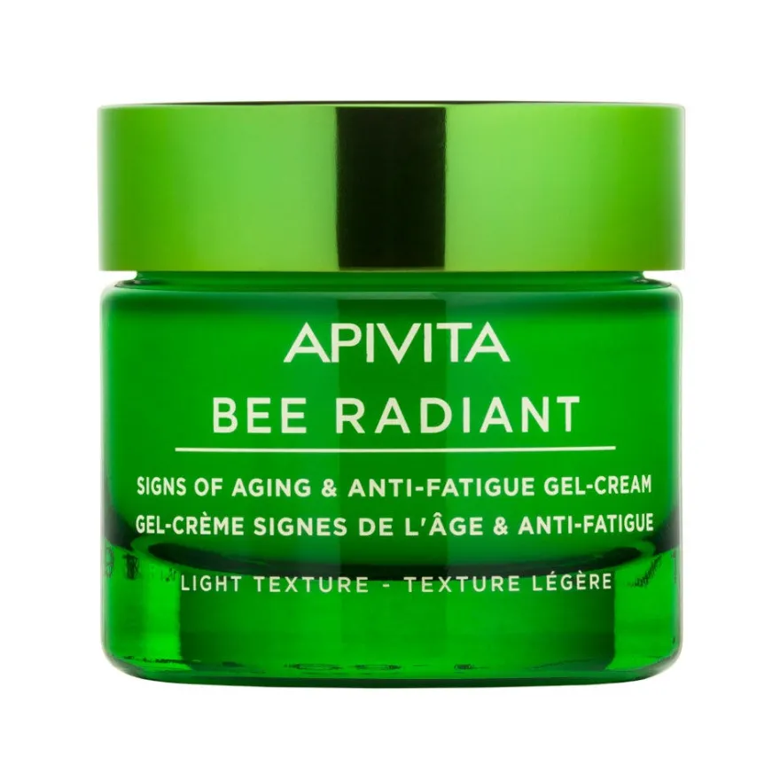 Apivita Bee Radiant Crema Gel Anti-Fatica Peony Light 50ml
