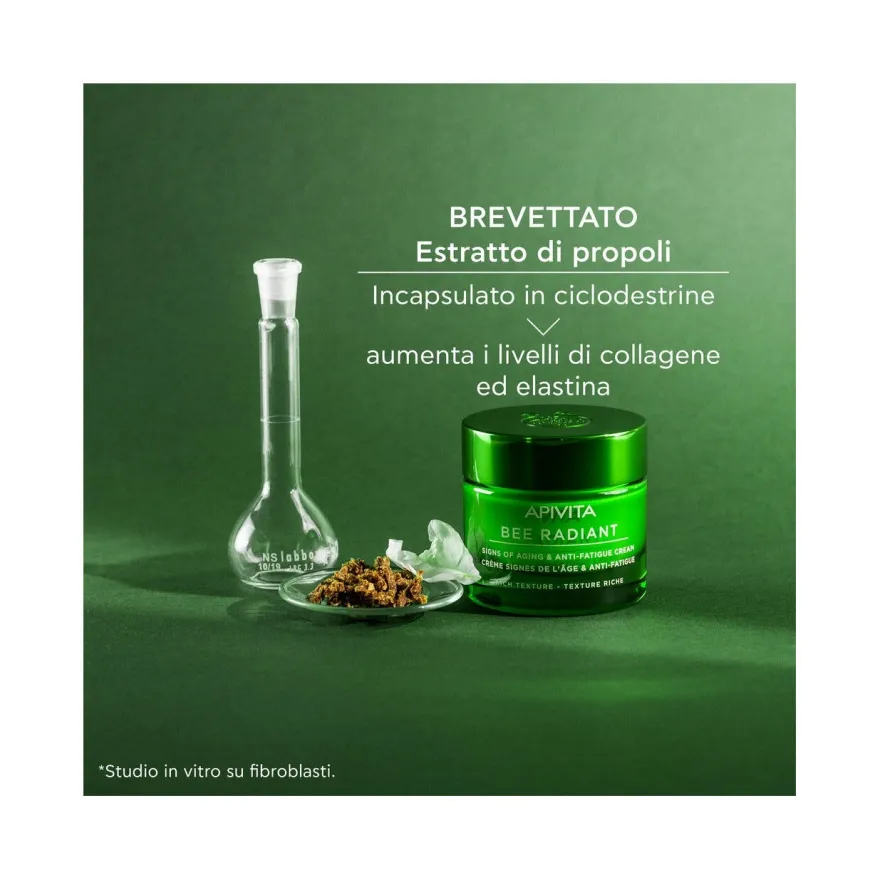 Apivita Bee Radiant Crema Gel Anti-Fatica Peony Rich 50ml